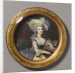 Portrait of a Woman at a Harpsichord, c.1788 by Francois Dumont