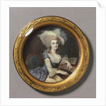 Portrait of a Woman at a Harpsichord, c.1788 by Francois Dumont