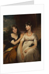 Portrait of Charlotte and Sarah Carteret-Hardy, 1801 by Thomas Lawrence