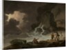 A Storm Behind the Isle of Wight, 1790s by Julius Caesar Ibbetson