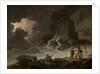 A Storm Behind the Isle of Wight, 1790s by Julius Caesar Ibbetson