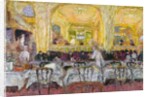 Café Wepler, c.1908-10, reworked in 1912 by Edouard Vuillard
