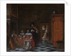 Portrait of a Family Playing Music, 1663 by Pieter de Hooch