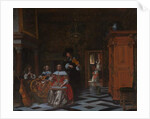 Portrait of a Family Playing Music, 1663 by Pieter de Hooch