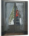 The Red Kerchief, c.1868-73 by Claude Monet