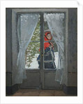 The Red Kerchief, c.1868-73 by Claude Monet