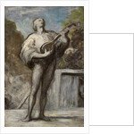 The Troubadour, 1868-1873 by Honore Daumier