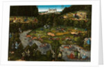 Hunting near Hartenfels Castle, 1540 by Lucas the Elder Cranach
