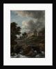 Landscape with a Church by a Torrent, c.1670 by Jacob Isaaksz. or Isaacksz. van Ruisdael