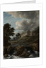 Landscape with a Church by a Torrent, c.1670 by Jacob Isaaksz. or Isaacksz. van Ruisdael