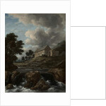 Landscape with a Church by a Torrent, c.1670 by Jacob Isaaksz. or Isaacksz. van Ruisdael
