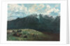 Panoramic View of the Alps, Les Dents du Midi, 1877 by Gustave Courbet