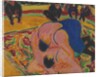 Wrestlers in a Circus, 1909 by Ernst Ludwig Kirchner