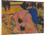 Wrestlers in a Circus, 1909 by Ernst Ludwig Kirchner