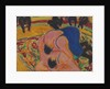Wrestlers in a Circus, 1909 by Ernst Ludwig Kirchner