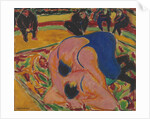 Wrestlers in a Circus, 1909 by Ernst Ludwig Kirchner