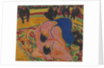 Wrestlers in a Circus, 1909 by Ernst Ludwig Kirchner