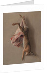A Hare and a Leg of Lamb, 1742 by Jean-Baptiste Oudry