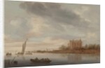 Castle on a River, 1644 by Salomon van Ruisdael or Ruysdael