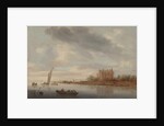 Castle on a River, 1644 by Salomon van Ruisdael or Ruysdael