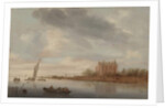 Castle on a River, 1644 by Salomon van Ruisdael or Ruysdael