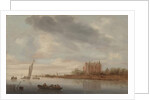 Castle on a River, 1644 by Salomon van Ruisdael or Ruysdael