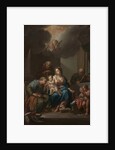 Presentation Sketch for 'The Holy Family with Saints Anne, Joachim, and John the Baptist', c.1729 by Francesco Trevisani