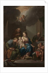 Presentation Sketch for 'The Holy Family with Saints Anne, Joachim, and John the Baptist', c.1729 by Francesco Trevisani
