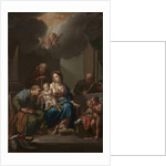 Presentation Sketch for 'The Holy Family with Saints Anne, Joachim, and John the Baptist', c.1729 by Francesco Trevisani
