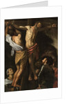 The Crucifixion of Saint Andrew, 1606-07 by Michelangelo Merisi da Caravaggio