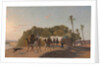 Leaving the Oasis, 1880s by Jean Leon Gerome