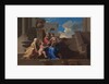 The Holy Family on the Steps, 1648 by Nicolas Poussin