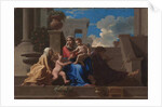 The Holy Family on the Steps, 1648 by Nicolas Poussin