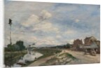 The Seine at Bas-Meudon, 1865 by Johan-Barthold Jongkind