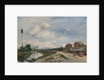 The Seine at Bas-Meudon, 1865 by Johan-Barthold Jongkind