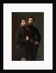 René-Charles Dassy and His Brother Jean-Baptiste-Claude-Amédé Dassy, 1850 by Hippolyte Flandrin