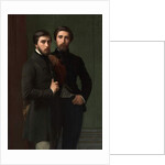René-Charles Dassy and His Brother Jean-Baptiste-Claude-Amédé Dassy, 1850 by Hippolyte Flandrin