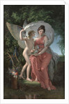 Erato, Muse of Lyrical Poetry, 1800 by Charles Meynier