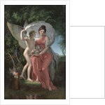 Erato, Muse of Lyrical Poetry, 1800 by Charles Meynier