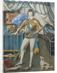 Portrait of Sir Anthony Mildmay, Knight of Apethorpe, Northants, c.1590-93 by Nicholas Hilliard
