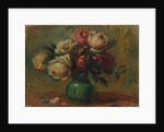 Roses in a Vase, c. 1890 by Pierre Auguste Renoir