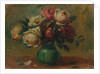Roses in a Vase, c. 1890 by Pierre Auguste Renoir