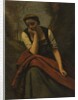 Woman Meditating, c.1870 by Jean Baptiste Camille Corot