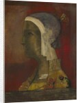 Symbolic Head, c.1890 by Odilon Redon