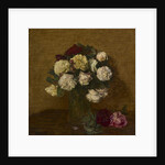 Roses in a Vase, 1878 by Henri Fantin-Latour