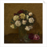 Roses in a Vase, 1878 by Henri Fantin-Latour