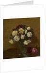 Roses in a Vase, 1878 by Henri Fantin-Latour