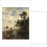 Fort George Island, Florida, 1878 by Thomas Moran