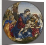 The Holy Family with Saint John the Baptist and Saint Margaret, c.1495 by Filippino Lippi