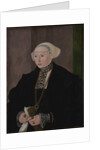 Portrait of Maria Kitscher, Frau von Freyberg, 1545 by Hans Mielich or Muelich